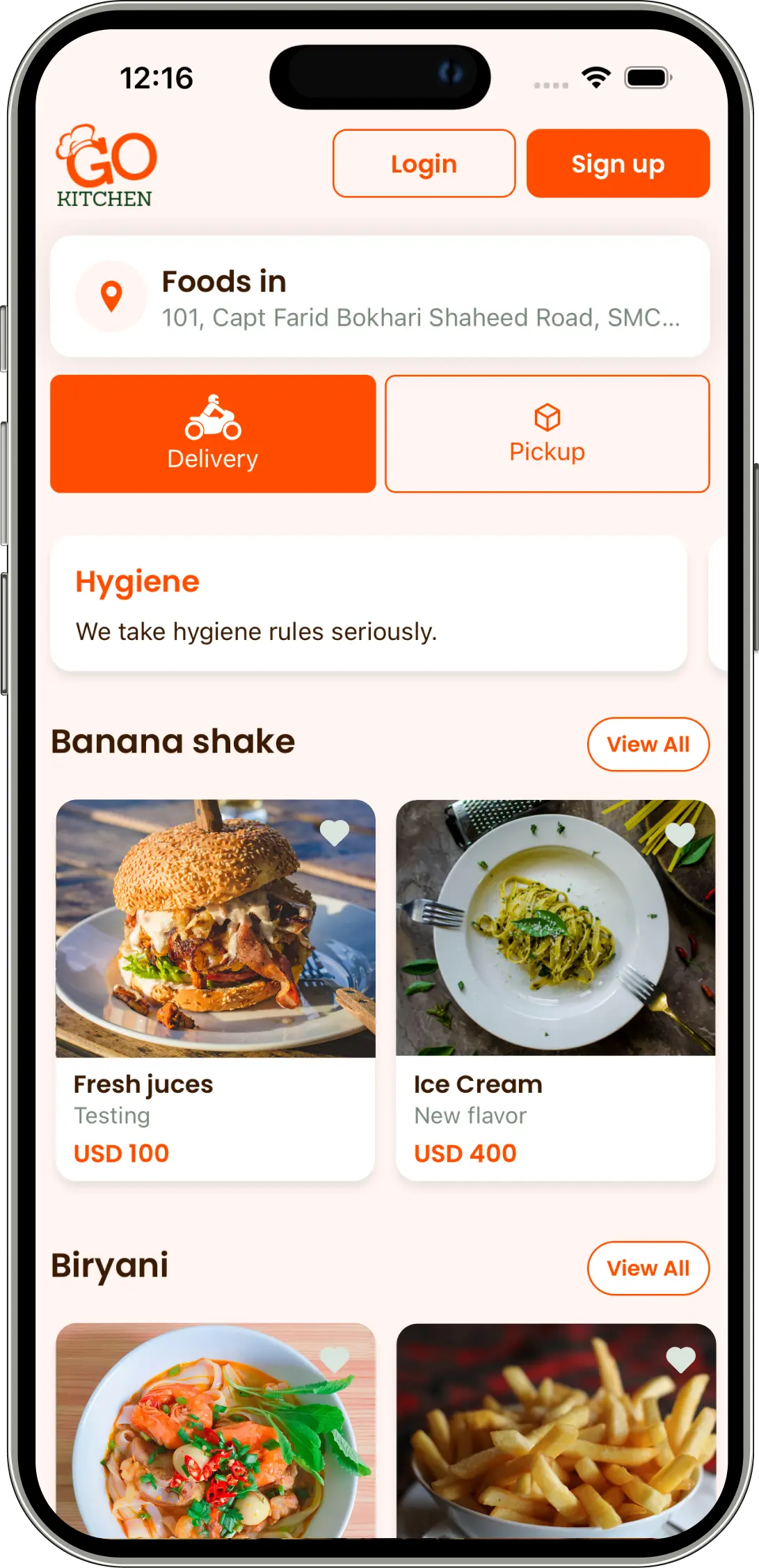 food item